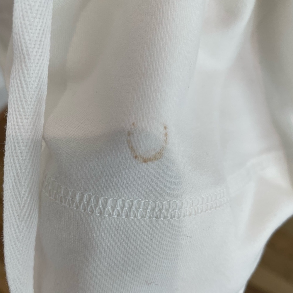 Vintage Christine Alexander White Zip Up Jacket with Swarovski Crystal Accents - Picture 13 of 13